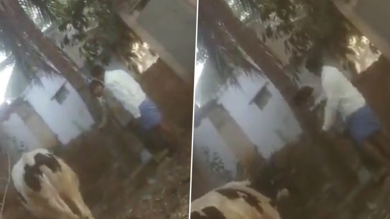 Karnataka Dalit Women Beaten: தலித் பெண்ணை மரத்தில் கட்டிவைத்து செருப்பால் தாக்கிய பயங்கரம்.. இப்படியும் ஒரு காரணத்திற்காக பெரும் கொடுமை...!