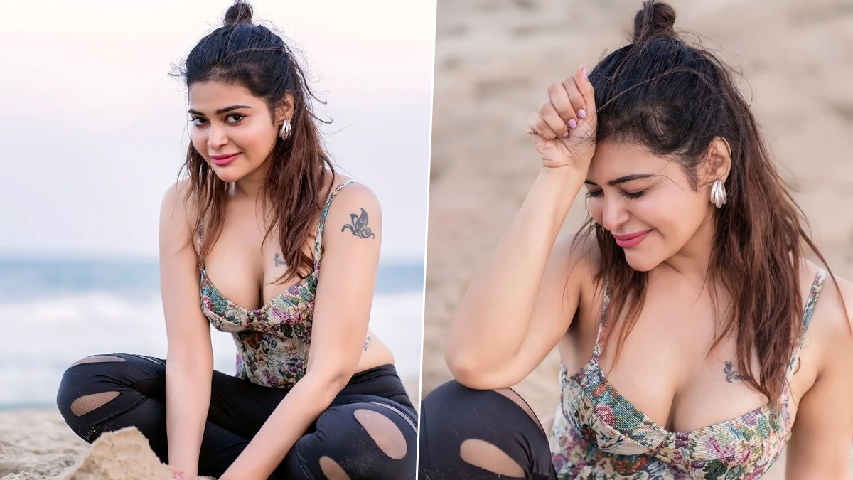 Dharsha Gupta Hot: கிழிந்த உடையில் முன்னழகை ததும்பத்ததும்ப காண்பித்த தர்ஷா குப்தா.. விழியை எடுக்காமல் ரசிக்கும் ரசிகர்கள்.!