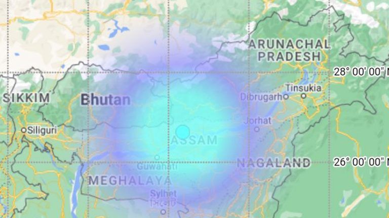 Assam Earthquake: அசாம் மாநிலத்தில் திடீர் நிலநடுக்கம்; ரிக்டர் அளவில் 4.4 ஆக பதிவு.!