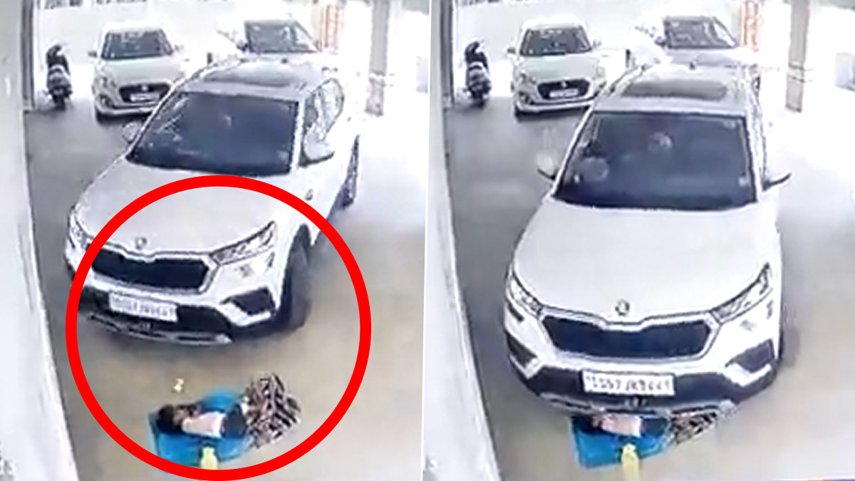 Child Died: வாகன நிறுத்துமிடத்தில் உறங்கிய 3 வயது குழந்தை.. கார் சக்கரம் ஏறி இறங்கியதில் பரிதாப மரணம்; நெஞ்சை பதறவைக்கும் காட்சிகள்.!