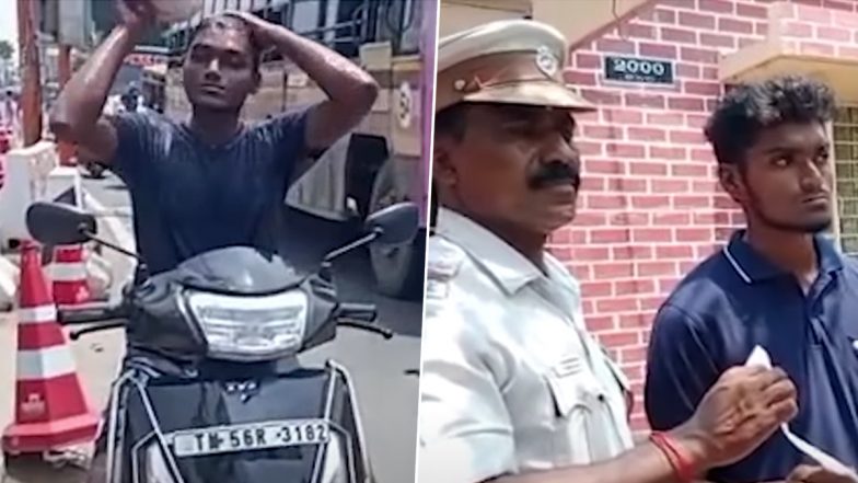 Bathing on Road: சாலையில் குளியல் போட்ட இன்ஸ்டாகிராமருக்கு ஆப்படித்த அதிகாரிகள்.. அசத்தல் சம்பவம்.!