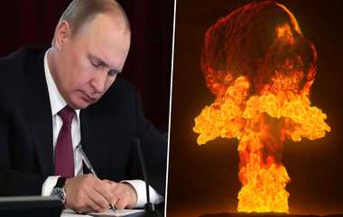 Nuclear Weapon on Belarus: உக்ரைன் எல்லைக்கு சென்றது ரஷியாவின் அணு ஆயுதம்; ஹிரோஷிமாவை விட 3 மடங்கு பாதிப்பை ஏற்படுத்தும் - அதிர்ச்சி தகவல் உறுதியானது.!