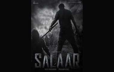 Salaar Teaser Update: ஜூன் 6 அதிகாலையில் வெளியாகிறது சலார் திரைப்படத்தின் டீசர்; அதிகாரபூர்வ அறிவிப்பை வெளியிட்ட படக்குழு.!