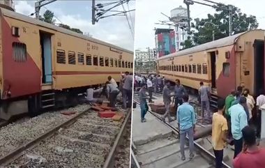 Tirupati - Thiruvananthapuram Train: திருப்பதி - திருவனந்தபுரம் விரைவு இரயில் பெட்டி தடம்புரண்டு விபத்து; பெரும் அசம்பாவிதம் தவிர்ப்பு.!