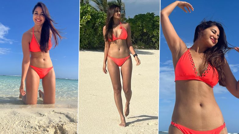 Nikita Dutta Vacation: மாலத்தீவில் மல்கோவா போல இளைஞர்களின் மனதை பிகினியால் வருடும் நிகிதா; கிக்கேற்றும் போட்டோவால் துடிக்கும் ரசிகர்கள்.!