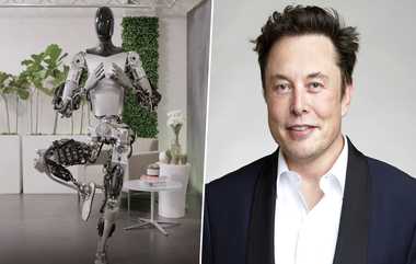 Tesla Optimus AI Robot: மனிதர்களை போல தோற்றம்.. டெஸ்லாவின் ரோபோட்டை நமஸ்தே சொல்லி உலகுக்கு அறிமுகம் செய்து வைத்த எலான் மஸ்க்.!