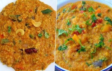 Sambar Sadam Recipe: ஹோட்டல் சுவையில் கமகமக்கும் சாம்பார் சாதம்.. சுவையாக செய்வது எப்படி?!