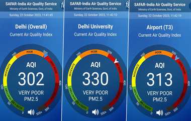 AQI Delhi: மாசுபாடுகொண்ட காற்றை சுவாசிக்கும் டெல்லி மக்கள்; 300 புள்ளிகளை அதிர்ச்சி.!