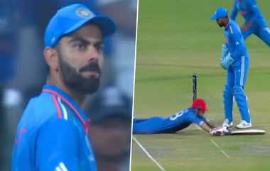 IND Vs AFG Virat Anger Moment: நொடிப்பொழுதில் கோபத்தின் உச்சத்திற்கு சென்ற விராட் கோலி: காரணம் என்ன?..! இறுதியில் அசத்தல் வெற்றியடைந்த இந்தியா.!