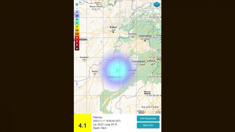 Pakistan Earthquake: பாகிஸ்தானில் மிதமான நிலநடுக்கம்; ரிக்டர் அளவுகோலில் 4.1 ஆக பதிவு.!