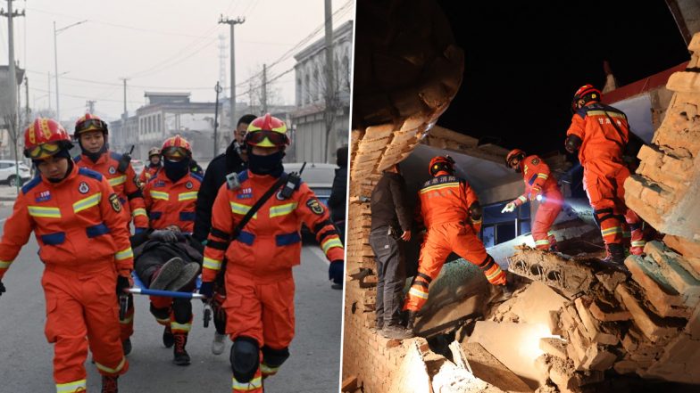 Earthquake in China: சீனாவில் சக்திவாய்ந்த நிலநடுக்கம்... 100க்கும் மேற்பட்டோர் உயிரிழப்பு..!