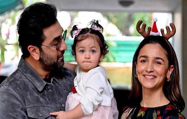 Ranbir Kapoor-Alia Bhatt reveal daughter Raha’s face: முதல் முறையாக குழந்தை முகத்தை ரசிகர்களுக்கு காட்டிய ரன்பீர் ஆலியா... குழந்தை யாரை போல இருக்கிறார்?.!