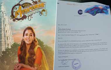 Nayanthara Opens Up: அன்னபூரணி படத்திற்கு தடை.. அறிக்கை வெளியிட்ட லேடி சூப்பர்ஸ்டார்..!