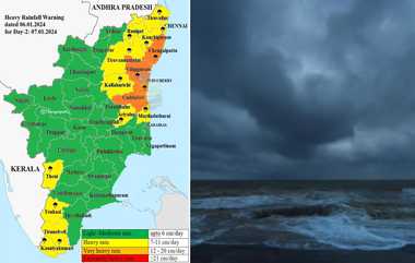 Rain Alert: அடுத்த 5 நாட்களுக்கு தமிழகத்தில் வெளுத்து வாங்கப்போகும் பேய்மழை: இந்த மாவட்டங்களுக்கு சிவப்பு எச்சரிக்கை.!