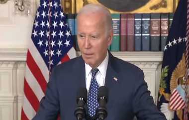 Joe Biden: "அதிபர் தேர்தலுக்கு தகுதியானவர் நான் மட்டுமே" - அமெரிக்க அதிபர் ஜோ பைடன் பெருமிதம்.!