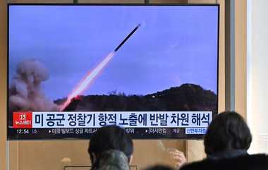 NKorea Missile Launch: அமெரிக்காவுக்கு அதிர்ச்சித்தந்த வடகொரியா; முக்கியப்புள்ளி பயணத்தின்போதே ஏவுகணை சோதனை நடத்தி சர்ச்சை.!