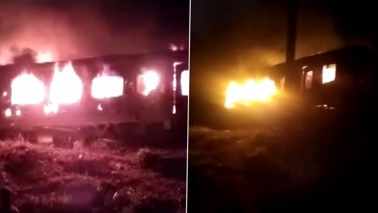 Special Train Caught Fire: பயணிகள் இரயிலில் திடீர் தீ விபத்து; சாதுர்யமாக உயிர் தப்பிய பயணிகள்: பெரும் அசம்பாவிதம் தவிர்ப்பு.!