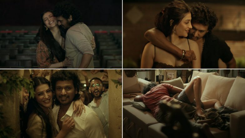 Inimel Teaser: ஸ்ருதி ஹாசனுடன் ஓவர் ரொமான்ஸ் செய்த லோகி.. 