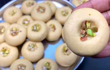 Pottukadalai Peda Recipe: 10 நிமிடத்தில் சூப்பர் ஸ்வீட் ரெடி.. பொட்டுக்கடலை பேடா..!