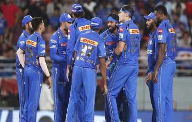 Thrill Win For Mumbai Indians: பஞ்சாப் அணிக்கு எதிரான ஆட்டத்தில் மும்பை அணி த்ரில் வெற்றி - கொண்டாட்டத்தில் மும்பை அணி வீரர்கள்..!