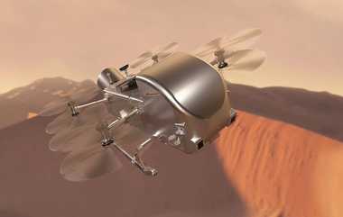 NASA's Dragonfly Rotorcraft Mission: நாசாவின் டிராகன்ஃப்ளை திட்டம்.. சனியின் நிலவிற்கு பறக்கப்போகும் தட்டான்..!