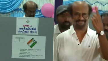 Rajinikanth Casted Vote: மக்களுடன், மக்களாக.. எளிமையாக வந்து வாக்கை பதிவு செய்த சூப்பர்ஸ்டார் ரஜினிகாந்த்.!