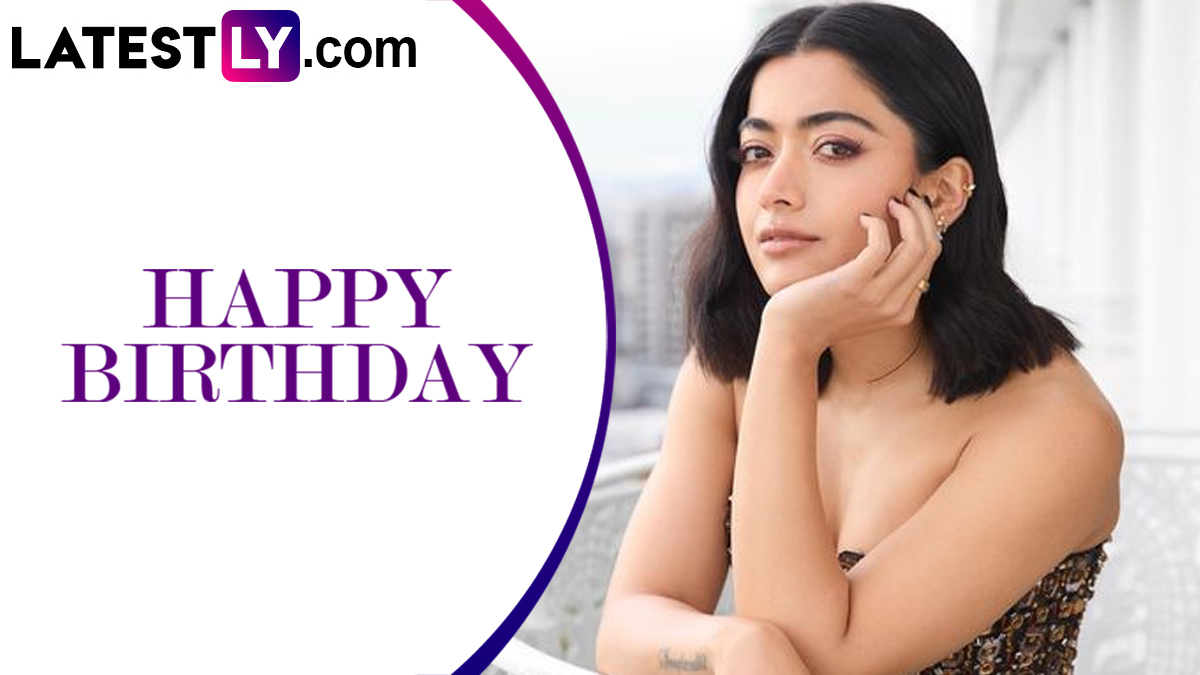 HBD Rashmika: இளைஞர்களின் கனவுக்கன்னி, இளம் நாயகி ராஷ்மிகாவுக்கு இன்று பிறந்தநாள்.. நீங்களும் வாழ்த்து சொல்லுங்களேன்.!