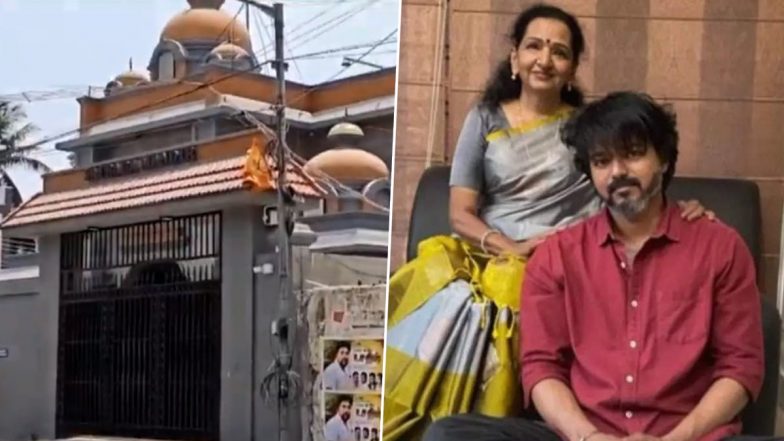 Vijay Constructed Temple For His Mother: 